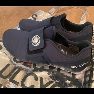Navy Soulcycle shoes EUR size 9